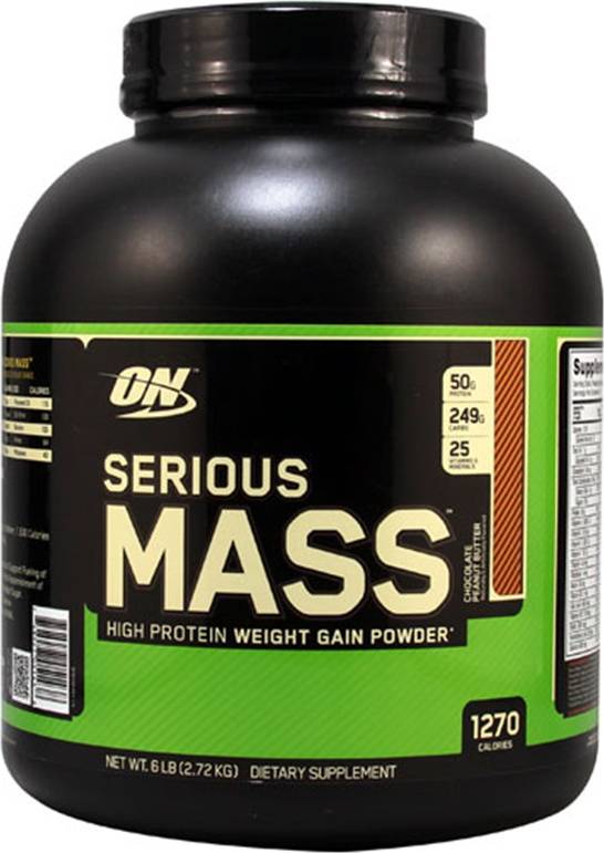 Optimum Nutrition Serious Mass Vanilla 6 lbs (2.72kg)