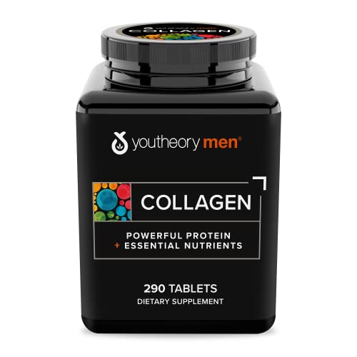 Youtheory Mens Collagen Advanced Formula 290 Tablets