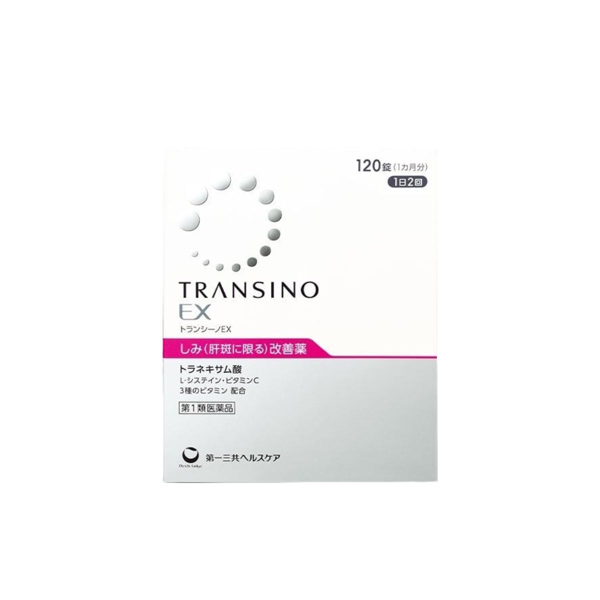 TRANSINO EX Whitening - (120 Tablet)