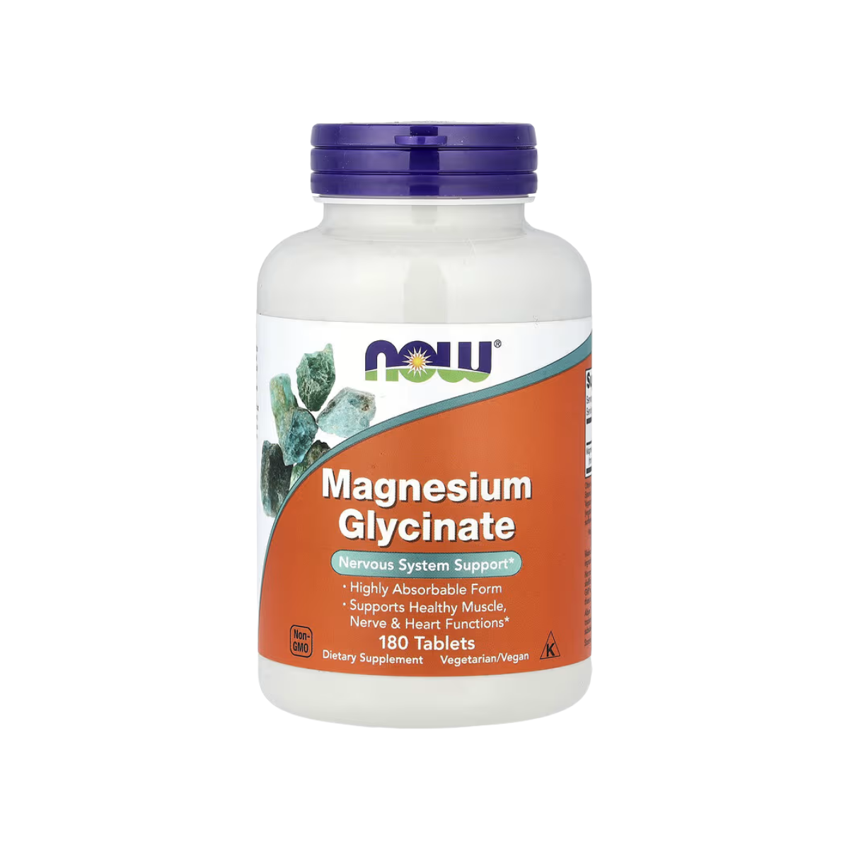 NOW Foods Magnesium Glycinate (180 Tablet)