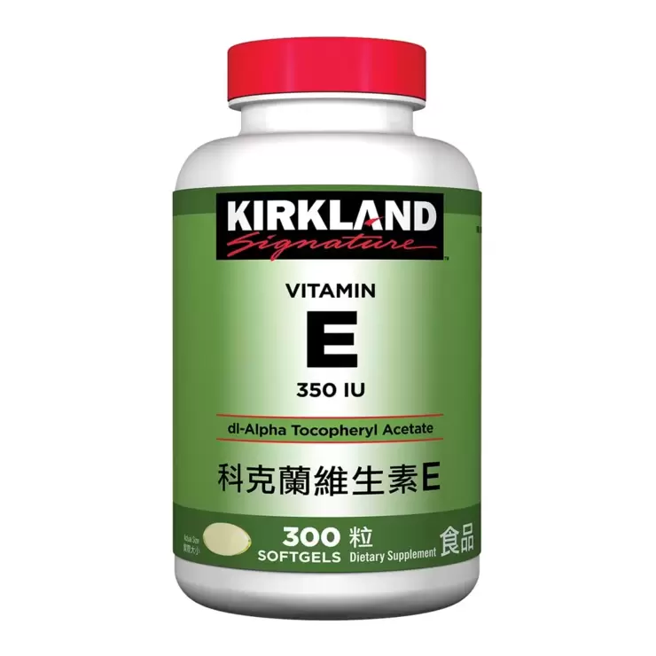 Kirkland Signature Vitamin E 350 IU 300 Softgels
