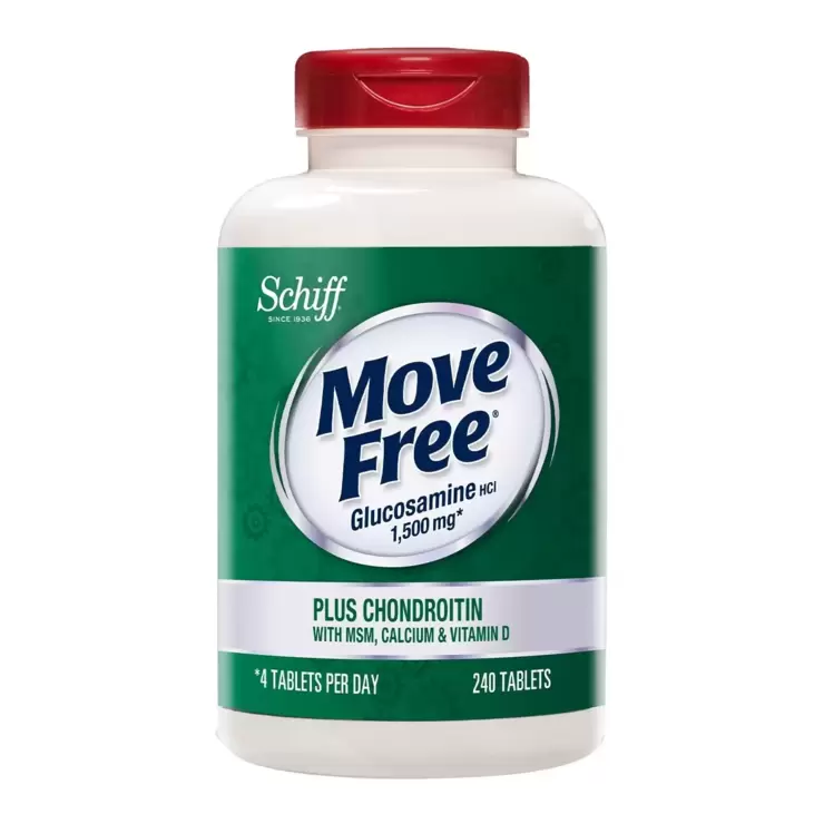 Schiff Move Free Advanced Glucosamine 1500mg 240 Tablets