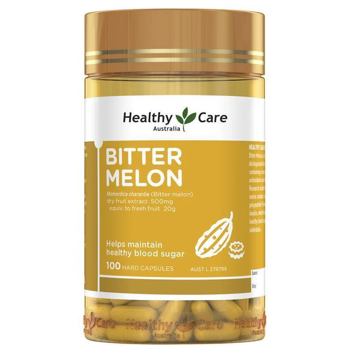 Healthy Care Bitter Melon Extract 100 Tablets