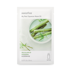 Mặt nạ innisfree My Real Squeeze Mask-Bamboo EX  20ml(Trúc)