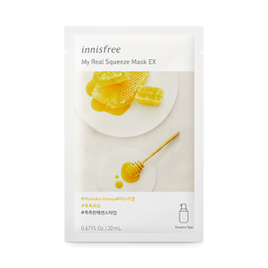 Mặt nạ innisfree My Real Squeeze Mask – Honey 20ml( Mật ong)