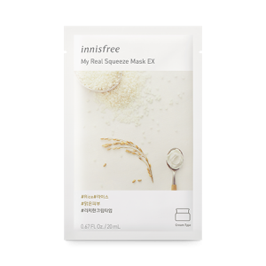 Mặt nạ Innisfree My Real Squeeze Mask Rice (Gạo)