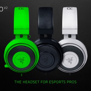 Tai nghe Razer Kraken Pro V2 – Analog Gaming Headset – Xanh lá