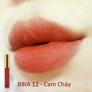 Son Kem Lì BBia Last Velvet Lip Tint Version 3 Màu 12 #Cam cháy