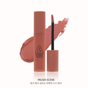 Son 3CE Blurring Liquid Lip Nude Scene – Màu Hồng Cam Nude