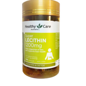 Viên Uống Mầm Đậu Nành Super Lecithin 1200mg Healthy Care