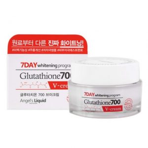 Kem Dưỡng Trắng Toàn Diện Sau 7 Ngày Angel’s Liquid 7 Day Whitening Program Glutathione 700 V-Cream 50ml