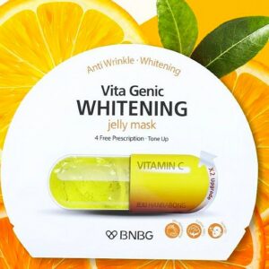 Mặt nạ miếng giàu tinh chất Vita Genic Whitening Mask (Vitamin C) – màu vàng