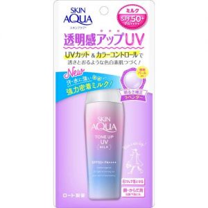 Sữa chống nắng hiệu chỉnh sắc da – Sunplay Skin Aqua Tone Up UV Milk Lavender