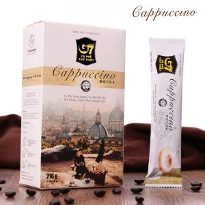 Cà phê Cappuccino G7 mocha 216g
