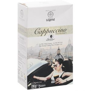 Cà phê Cappuccino G7 hazelnut 216g