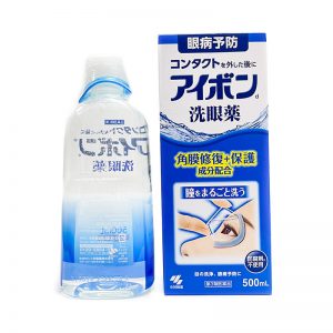 Nước rửa mắt Eyebon Kobayashi 500ml Màu xanh dương