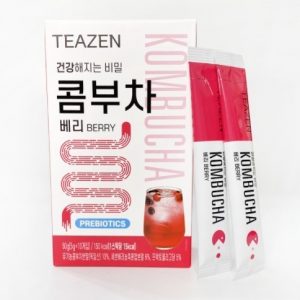 Trà Teazen Kombucha mùi Quả Mọng Berry nhập khẩu Hàn Quốc (10 gói/hộp)