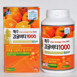 Viên Ngậm Vitamin C Jeju Orange Hàn Quốc 1000mg