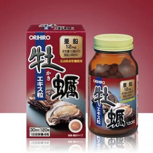 Viên uống tinh chất hàu tươi tăng cường sinh lý Orihiro 120 viên